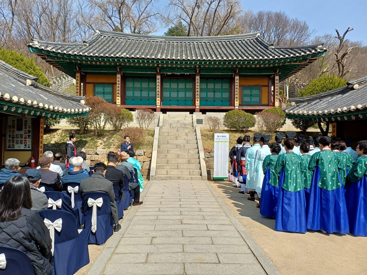 춘기석전 내빈 인사말