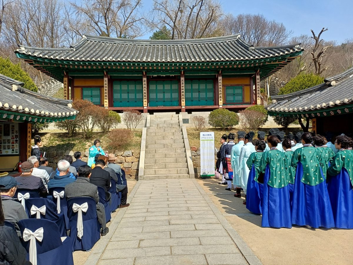 춘기석전 전교개식사1