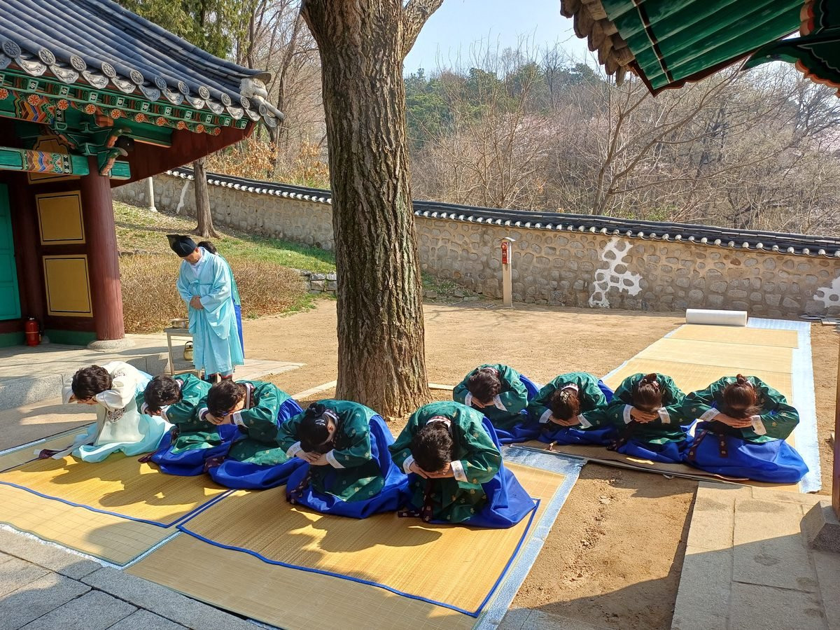 여성유도회 고유례 사배