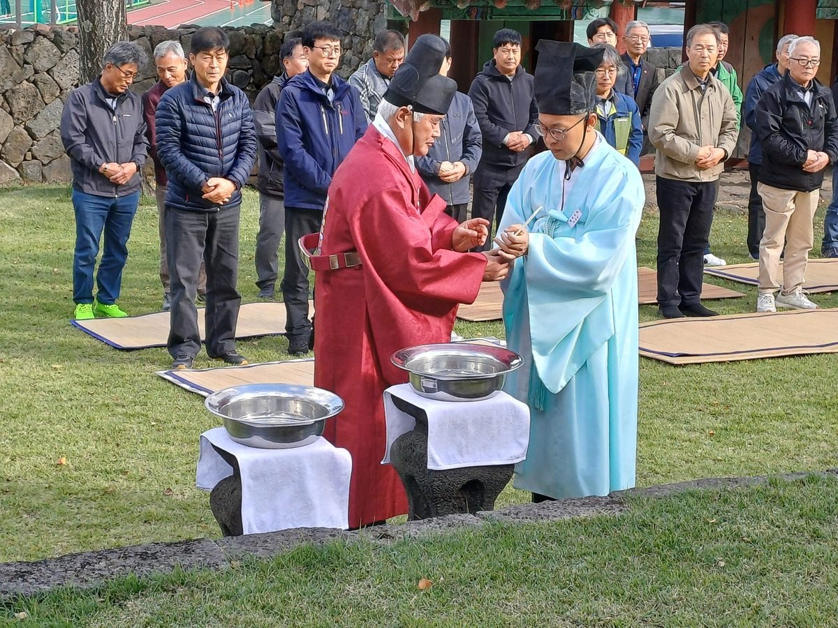 제주향교 알묘 관세
