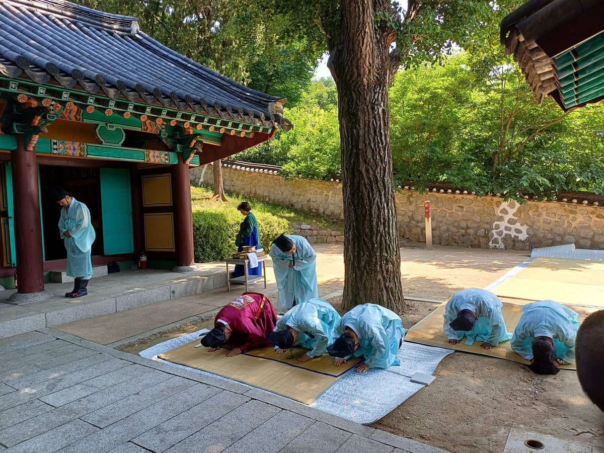 남성유도회 고유례 사배